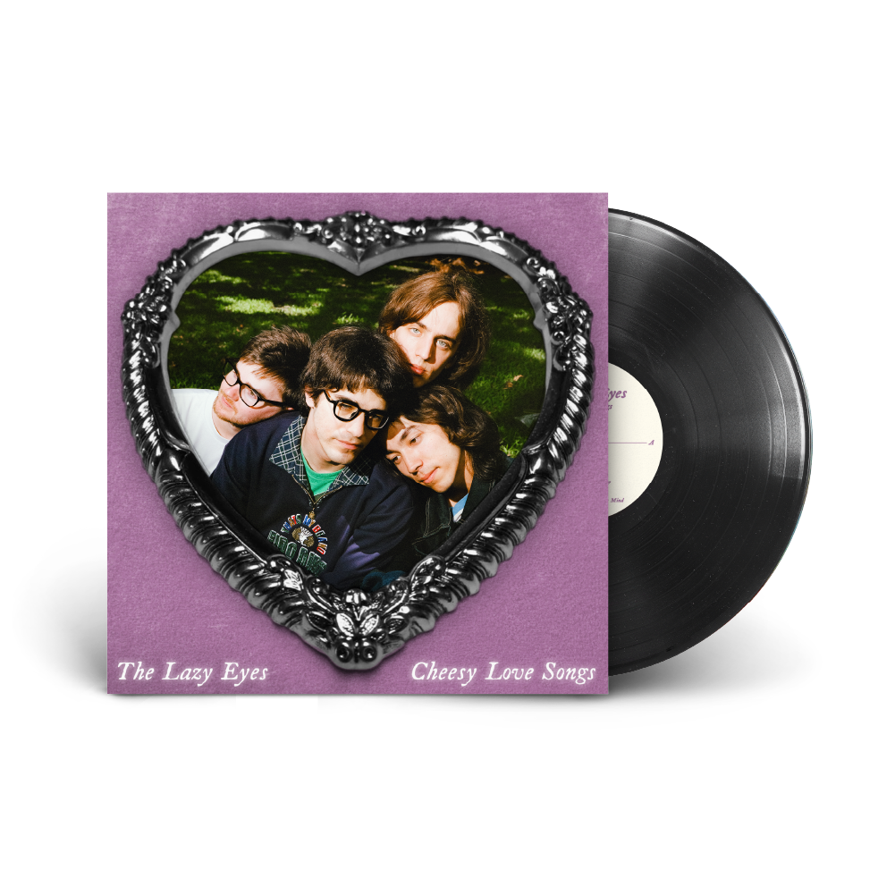 The Lazy Eyes / Cheesy Love Songs LP Black Vinyl ***PRE-ORDER***