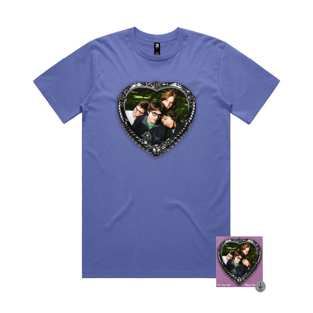 The Lazy Eyes / Album Purple T-Shirt & Digital Download ***PRE-ORDER***