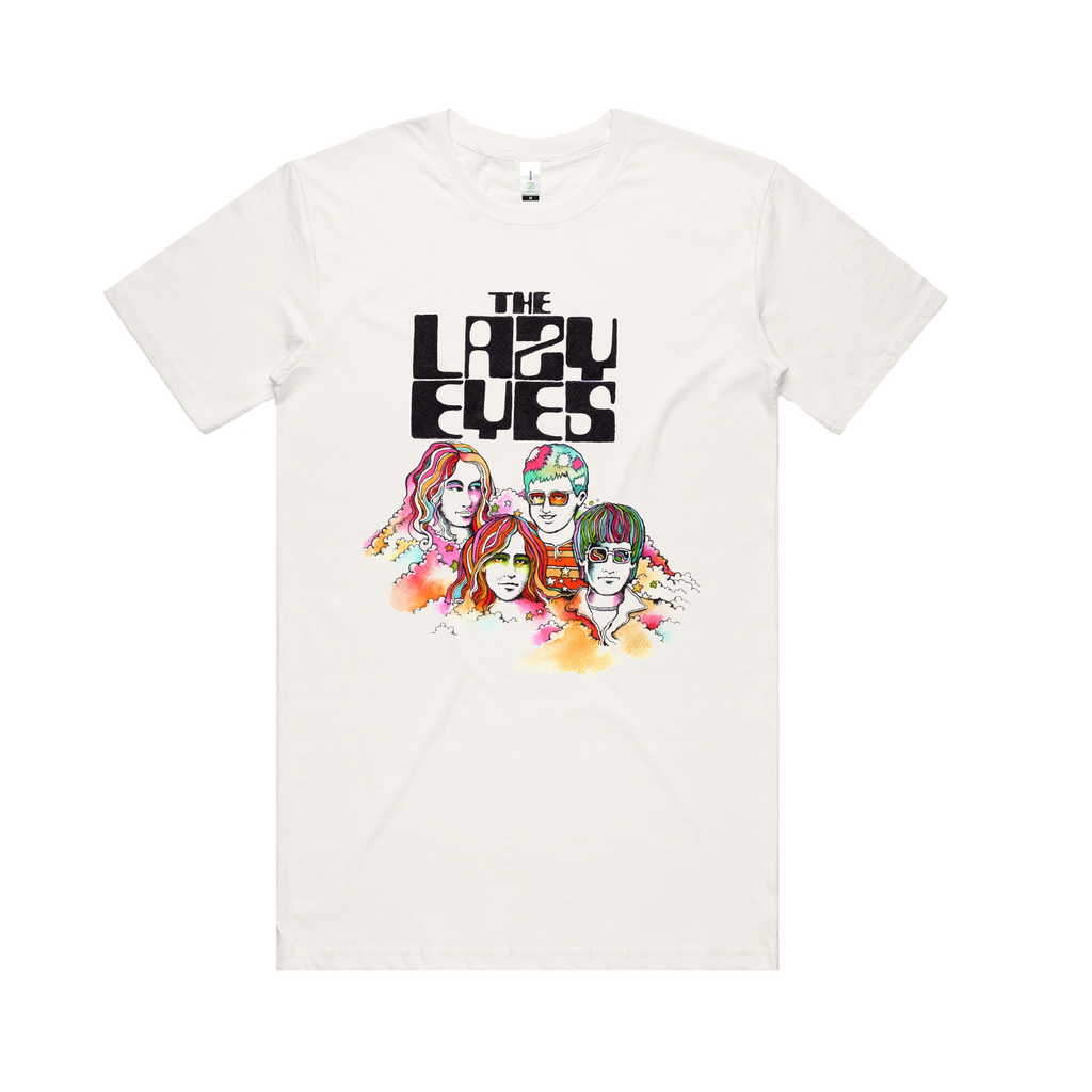 The Lazy Eyes / Montero Faces Natural T-Shirt
