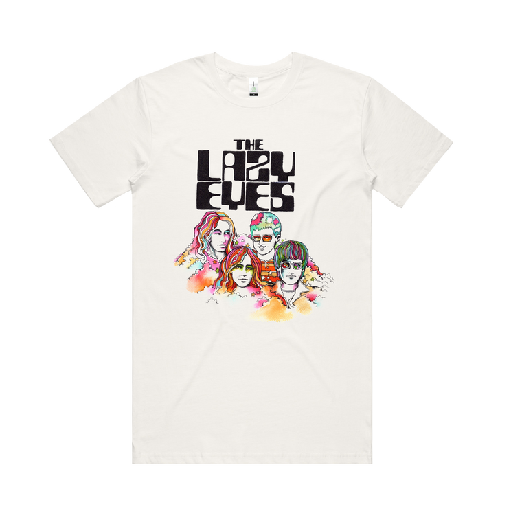 The Lazy Eyes / Montero Faces Natural T-Shirt