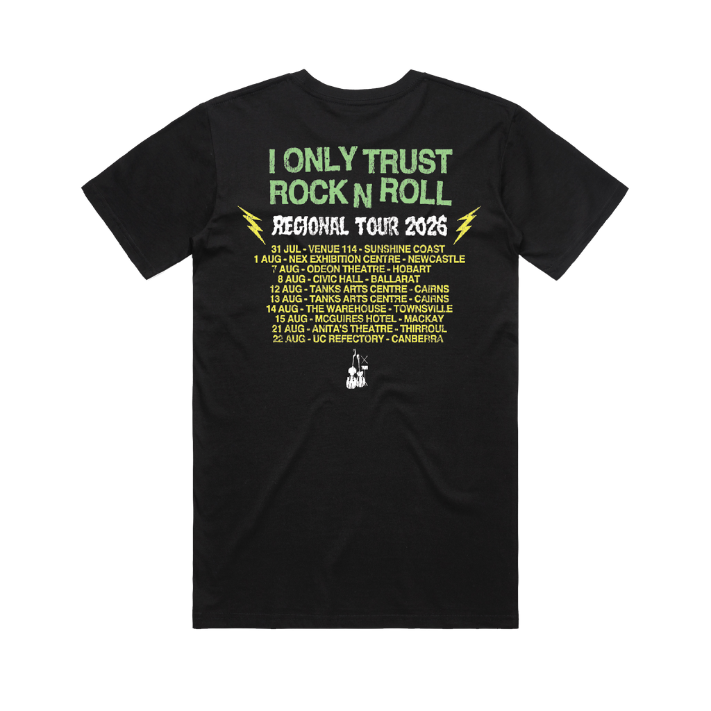 The Living End / AU Regional Tour 2026 Black Tee