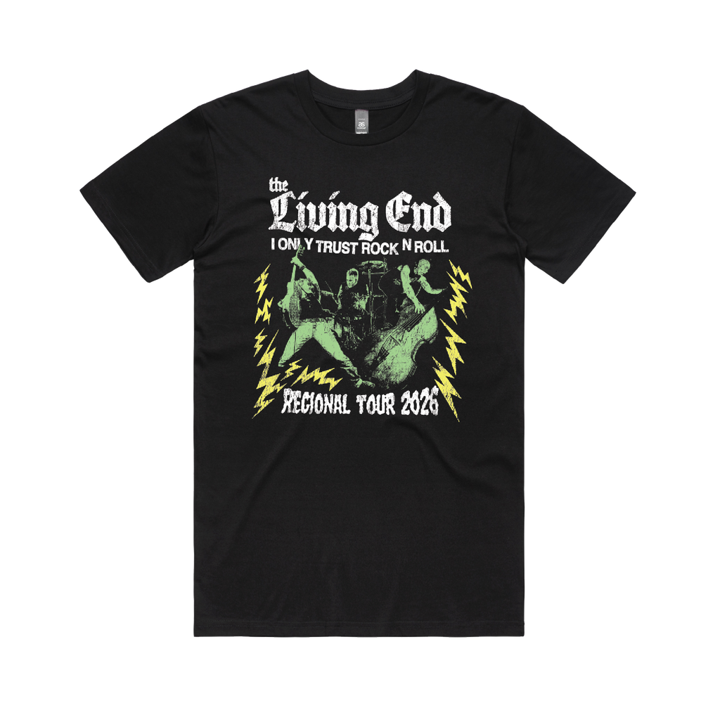 The Living End / AU Regional Tour 2026 Black Tee
