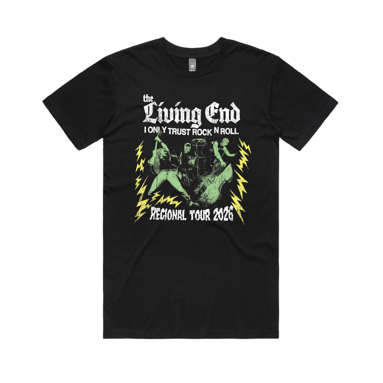 The Living End / AU Regional Tour 2026 Black Tee