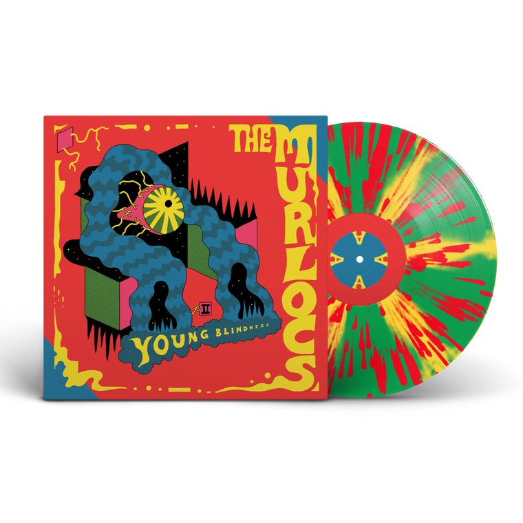 The Murlocs / Young Blindness LP Yellow & Green with Red Splatter Vinyl ***PRE-ORDER***
