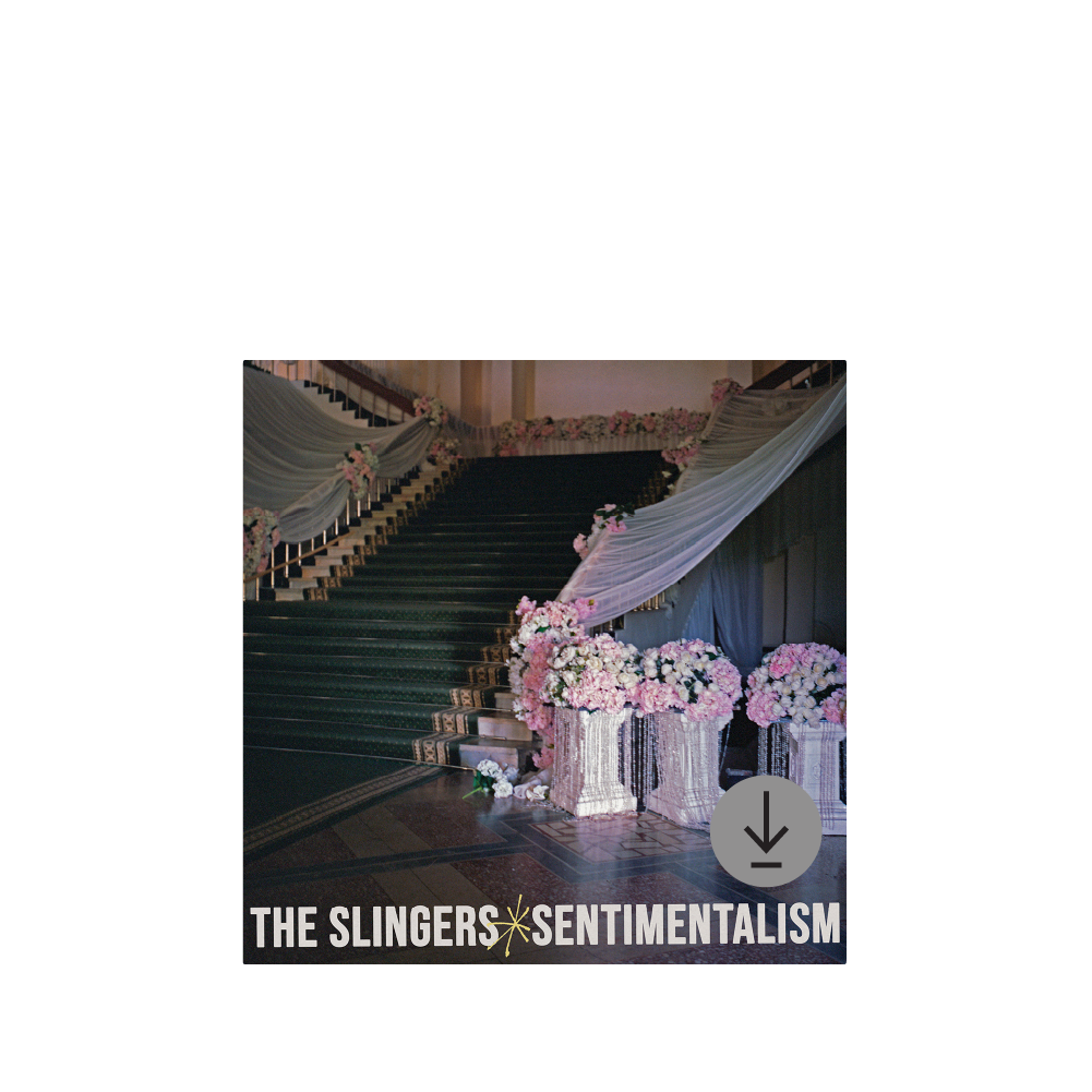 The Slingers / Sentimentalism Navy Hoodie & Digital Download