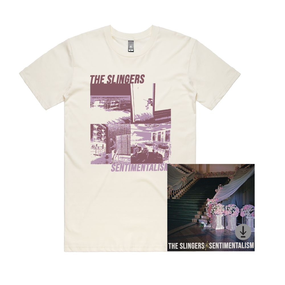 The Slingers / Sentimentalism Natural T-Shirt & Digital Download