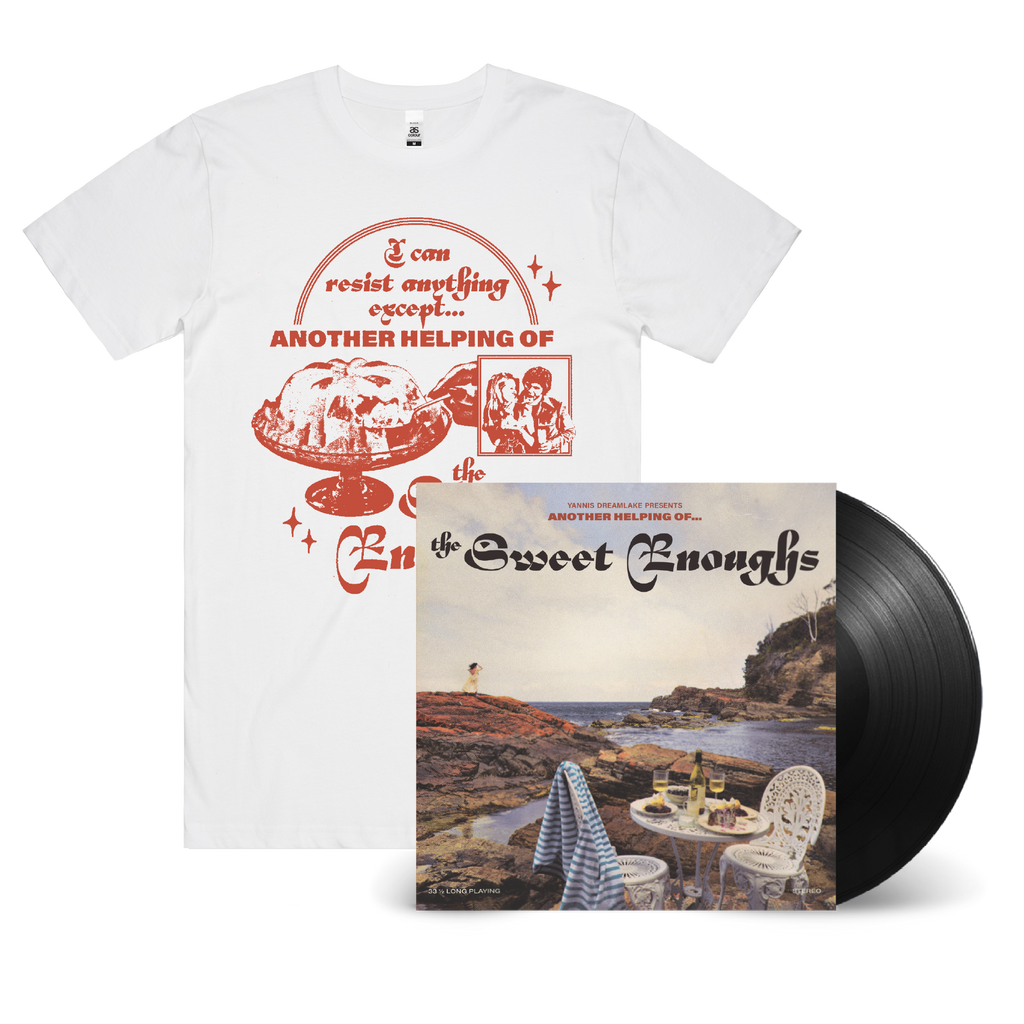 The Sweet Enoughs / Another Serving Of... LP Black Vinyl & White T-Shirt ***PRE-ORDER***