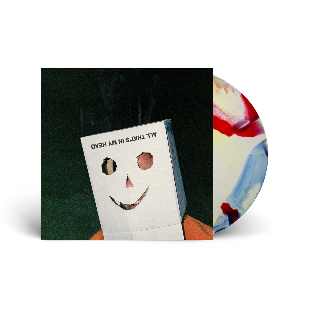 The VANNS / All That's In My Head LP Limited Edition Saffron Flash Splatter Vinyl