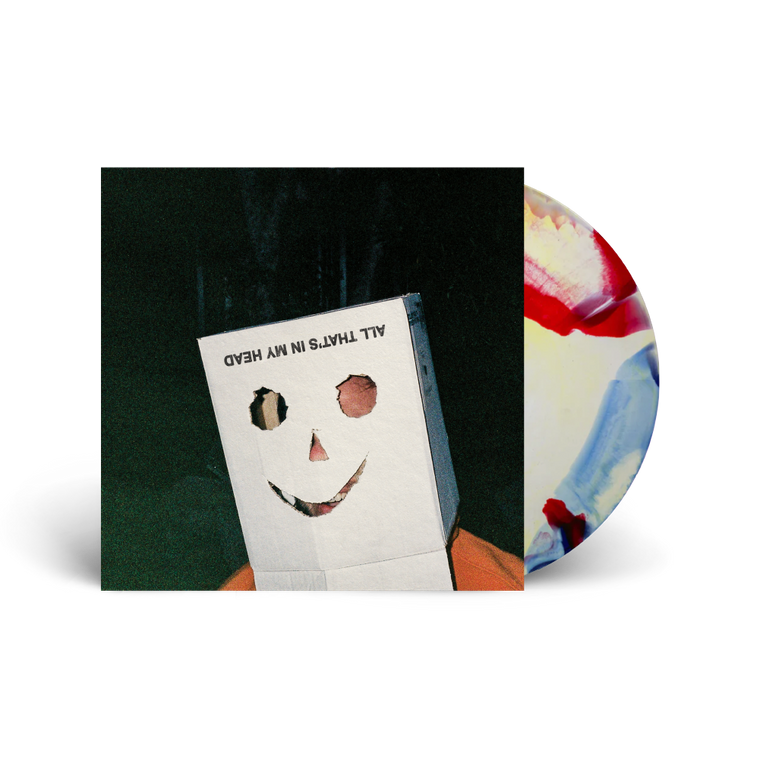 The VANNS / All That's In My Head LP Limited Edition Saffron Flash Splatter Vinyl