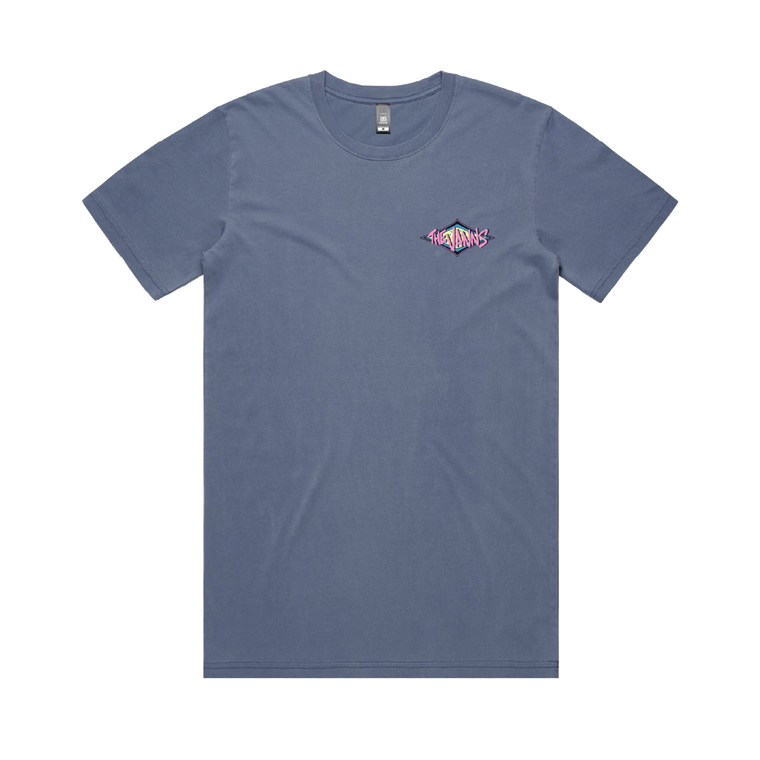 The VANNS / Retro Blue Screenprint T-Shirt