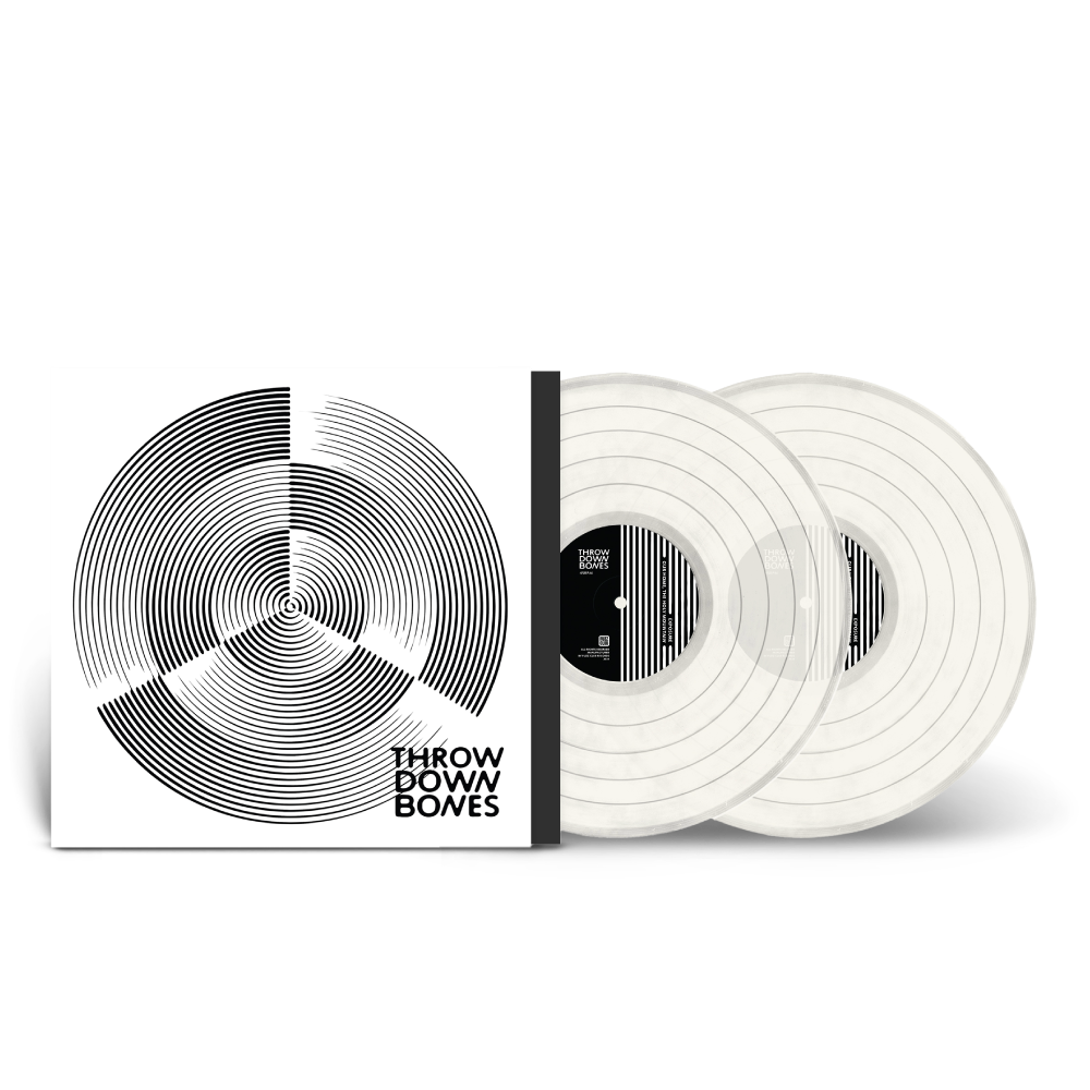 Throw Down Bones / S/T 180g Double LP Frosted  Clear Vinyl