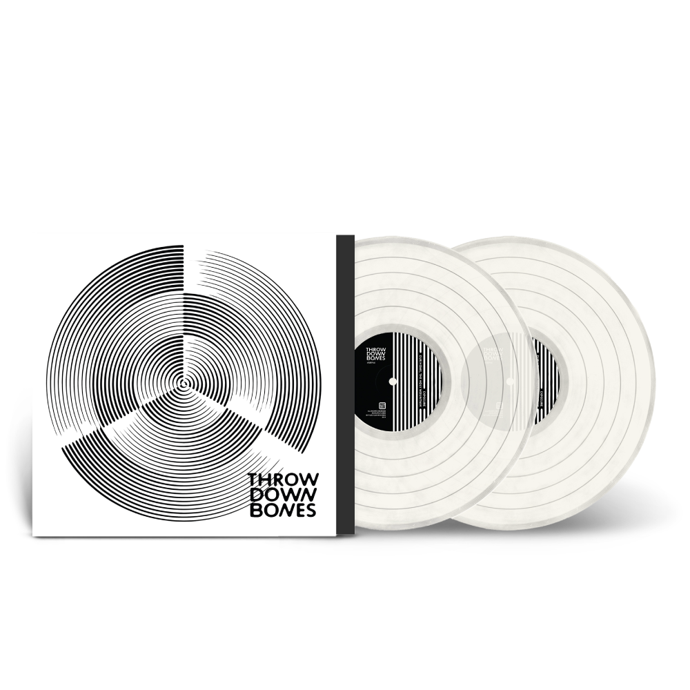 Throw Down Bones / S/T 180g Double LP Frosted Clear Vinyl soundmerch
