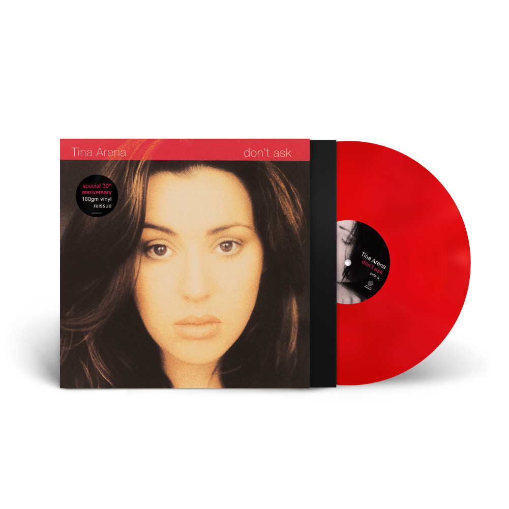 Tina Arena / Don’t Ask LP 30th Anniversary Translucent Red Vinyl