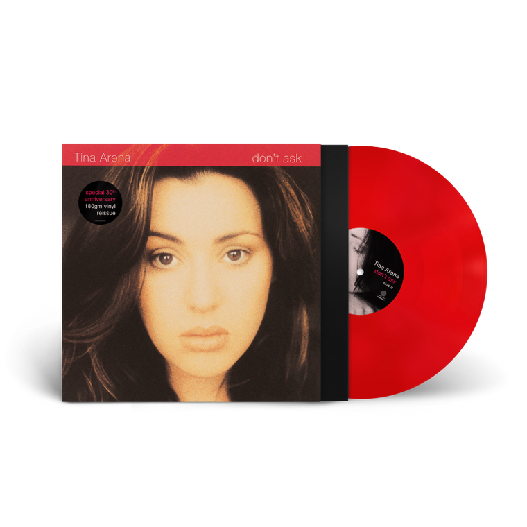 Tina Arena / Don’t Ask LP 30th Anniversary Translucent Red Vinyl ***PRE-ORDER***