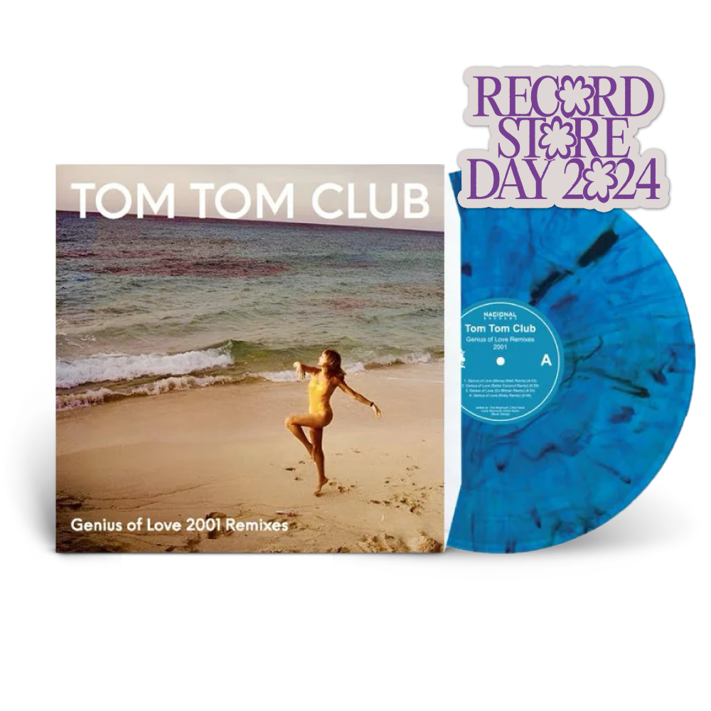 Tom Tom Club / Genius Of Love 2001 Remixes LP Blue Marble Vinyl RSD 20