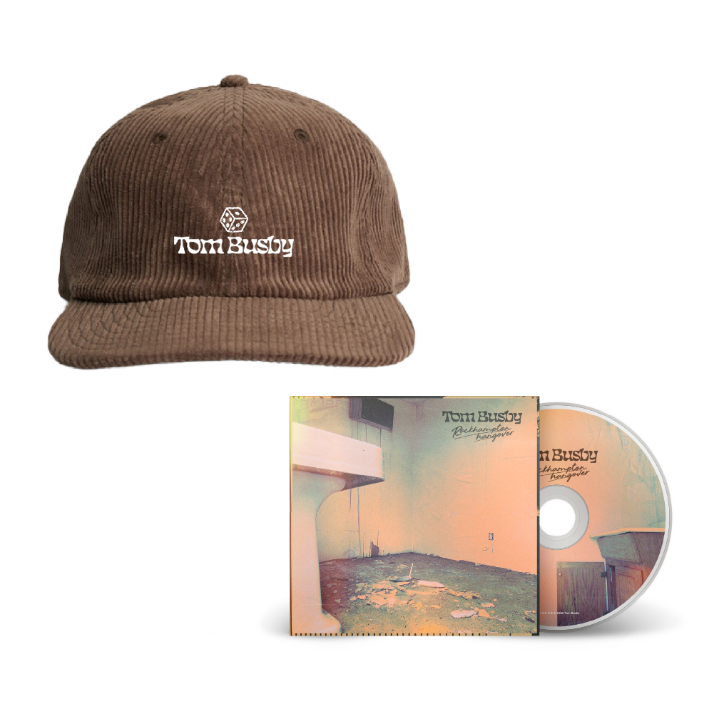 Tom Busby / Rockhampton Hangover Signed CD & Brown Cap ***PRE-ORDER***