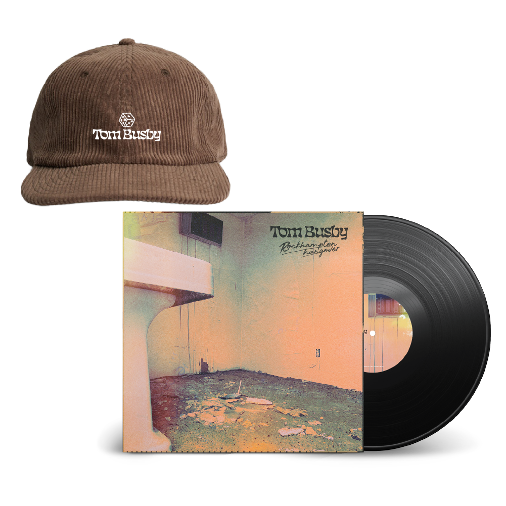 Tom Busby / Rockhampton Hangover LP Black Vinyl & Brown Cap ***PRE-ORDER***