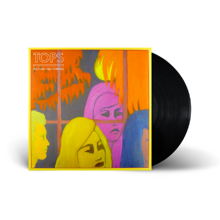TOPS / Picture You Staring LP Black Vinyl