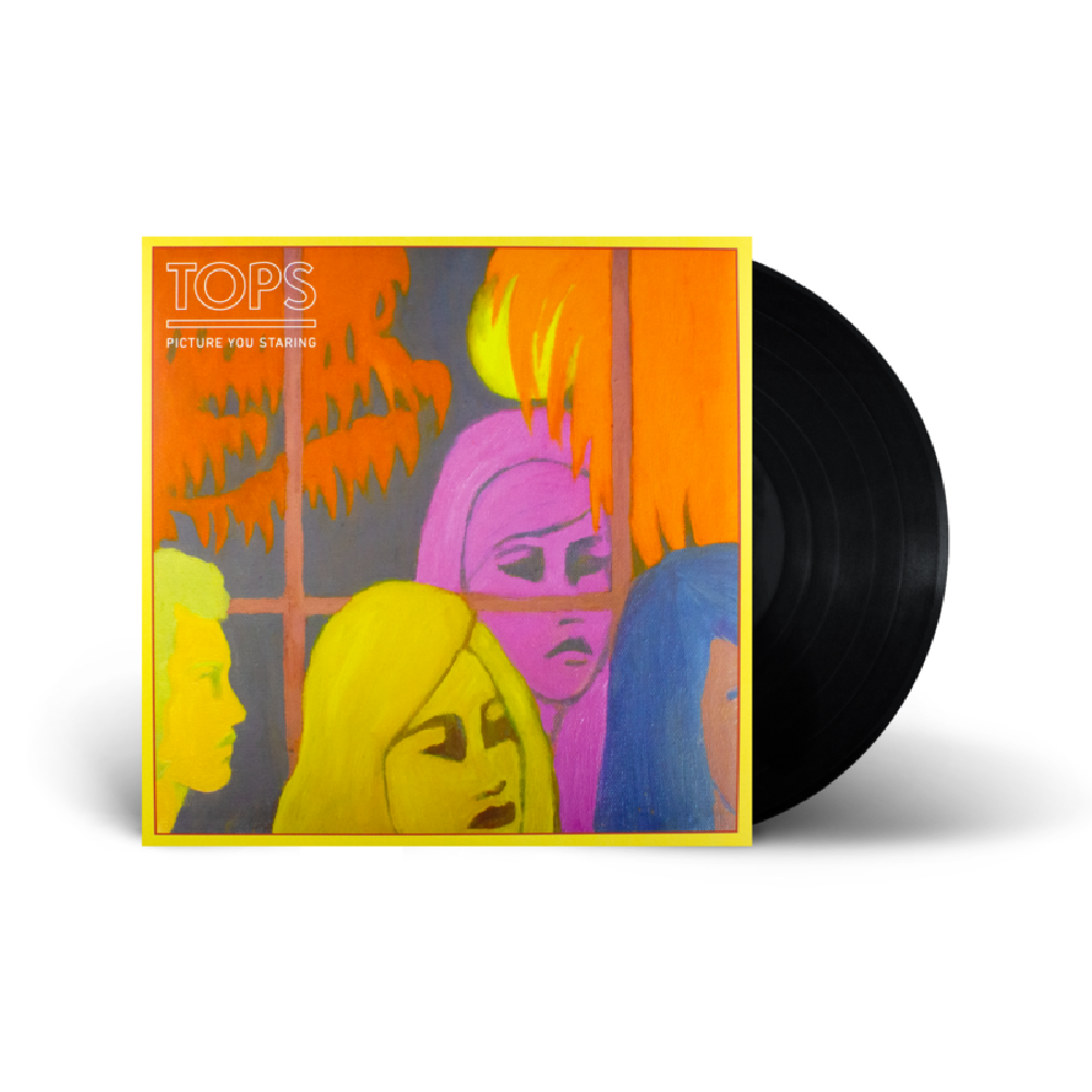 TOPS / Picture You Staring LP Black Vinyl