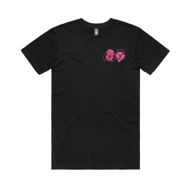 TORREN FOOT x AIRWOLF PARADISE / Black T-Shirt