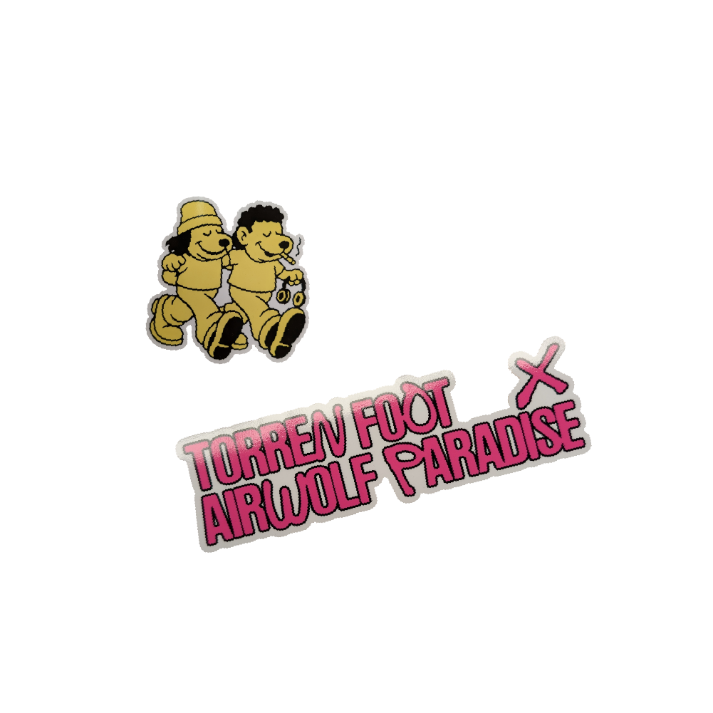 TORREN FOOT x AIRWOLF PARADISE / Sticker Pack
