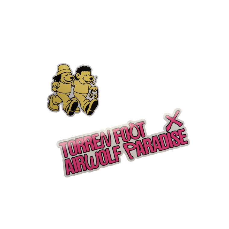 TORREN FOOT x AIRWOLF PARADISE / Sticker Pack