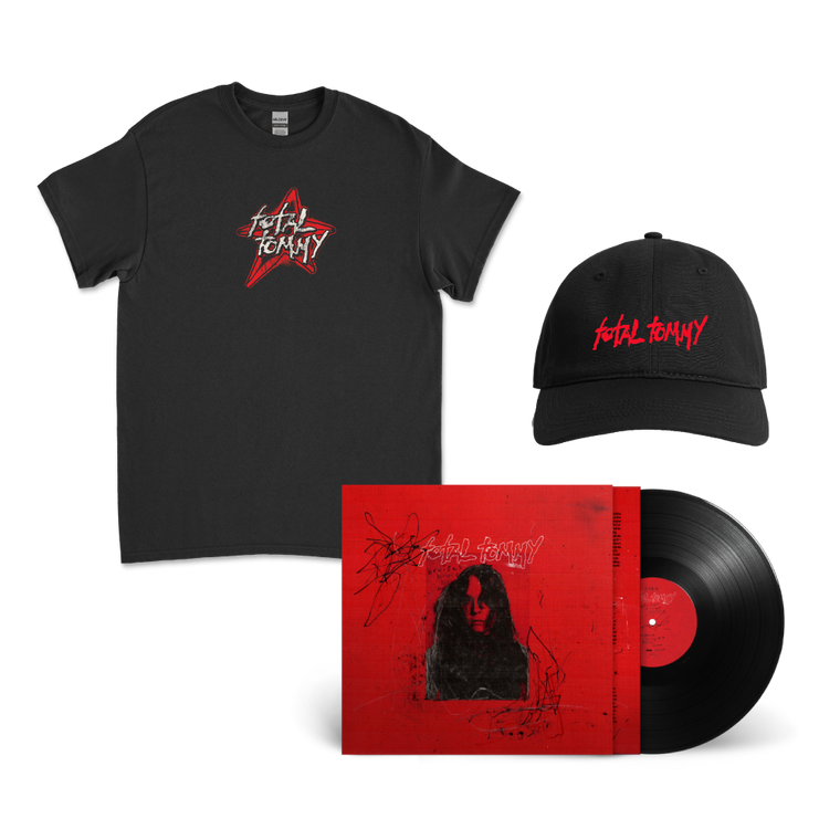 total tommy /  Bruises Vinyl + Shirt + Hat Bundle