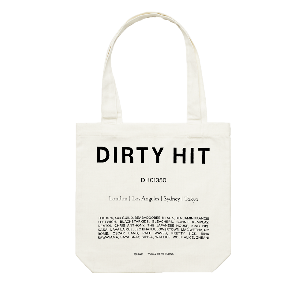 Dirty Hit / Cream Tote Bag
