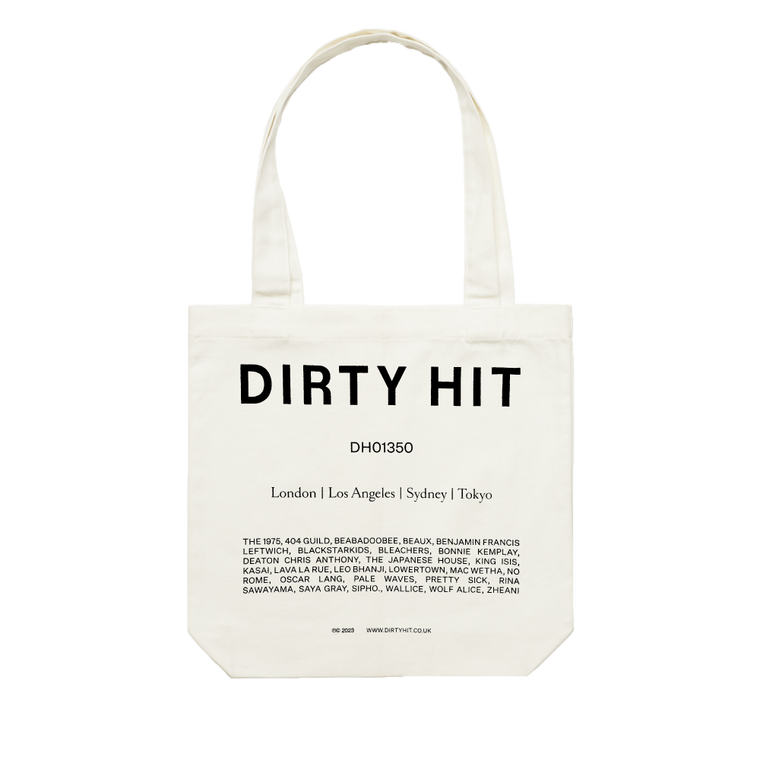 Dirty Hit / Cream Tote Bag