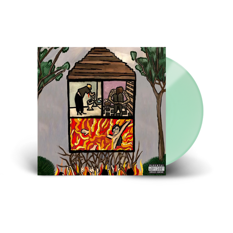 $uicideboy$ / Long Term Effects Of Suffering LP Glow In The Dark Green Vinyl