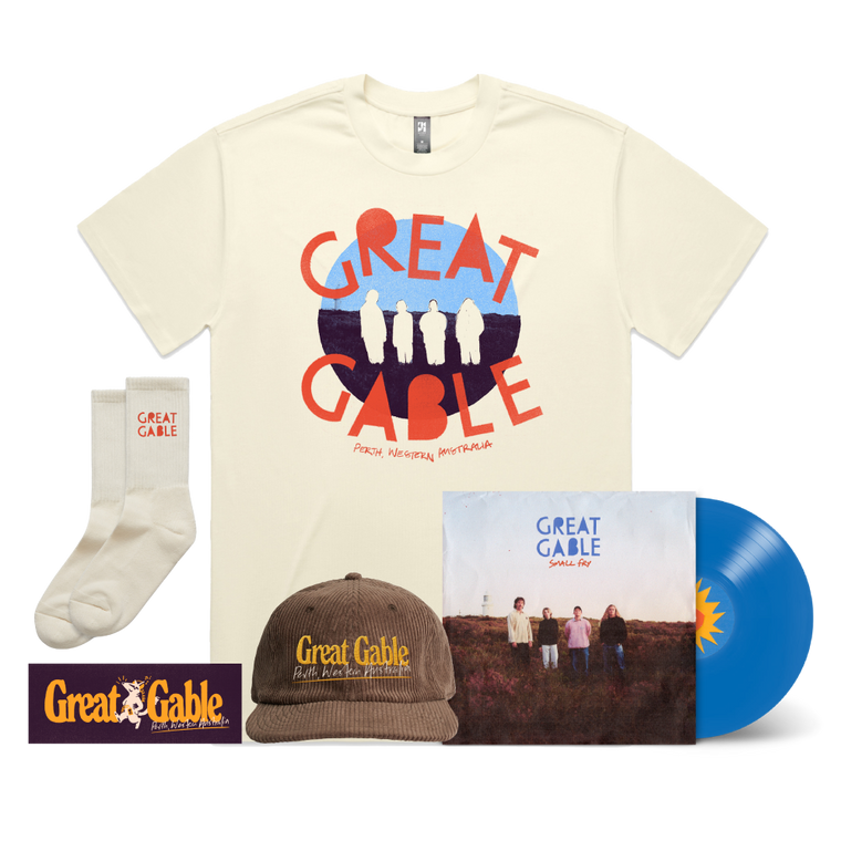 Great Gable / Ultimate Bundle: Small Fry Vinyl, T-Shirt, Cap, Socks & Sticker ***PRE-ORDER***