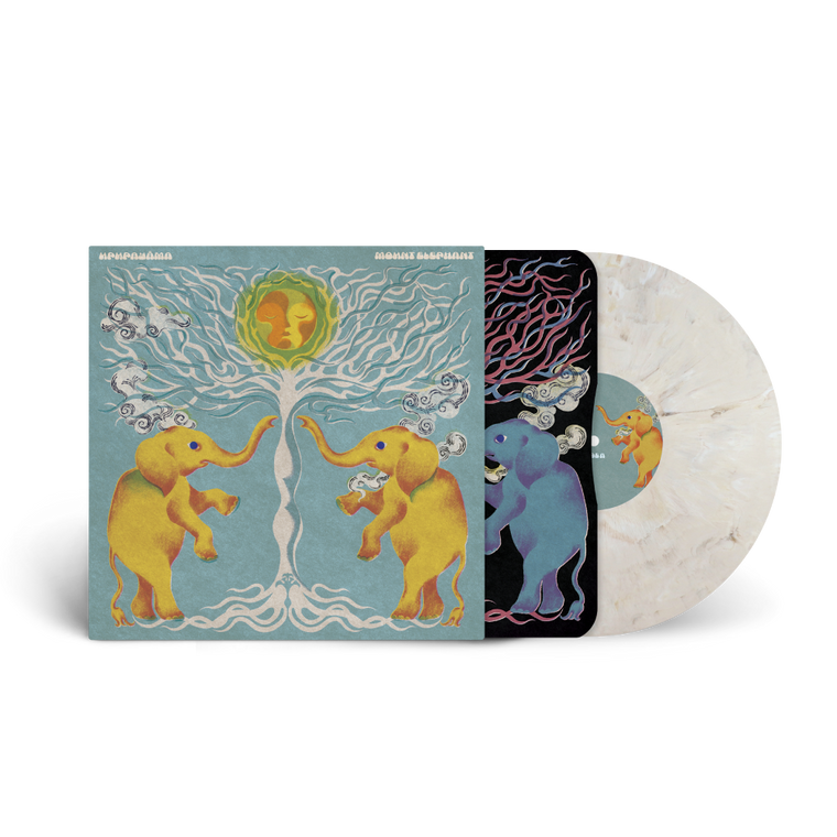 Upupayāma / Mount Elephant LP White Marble Vinyl