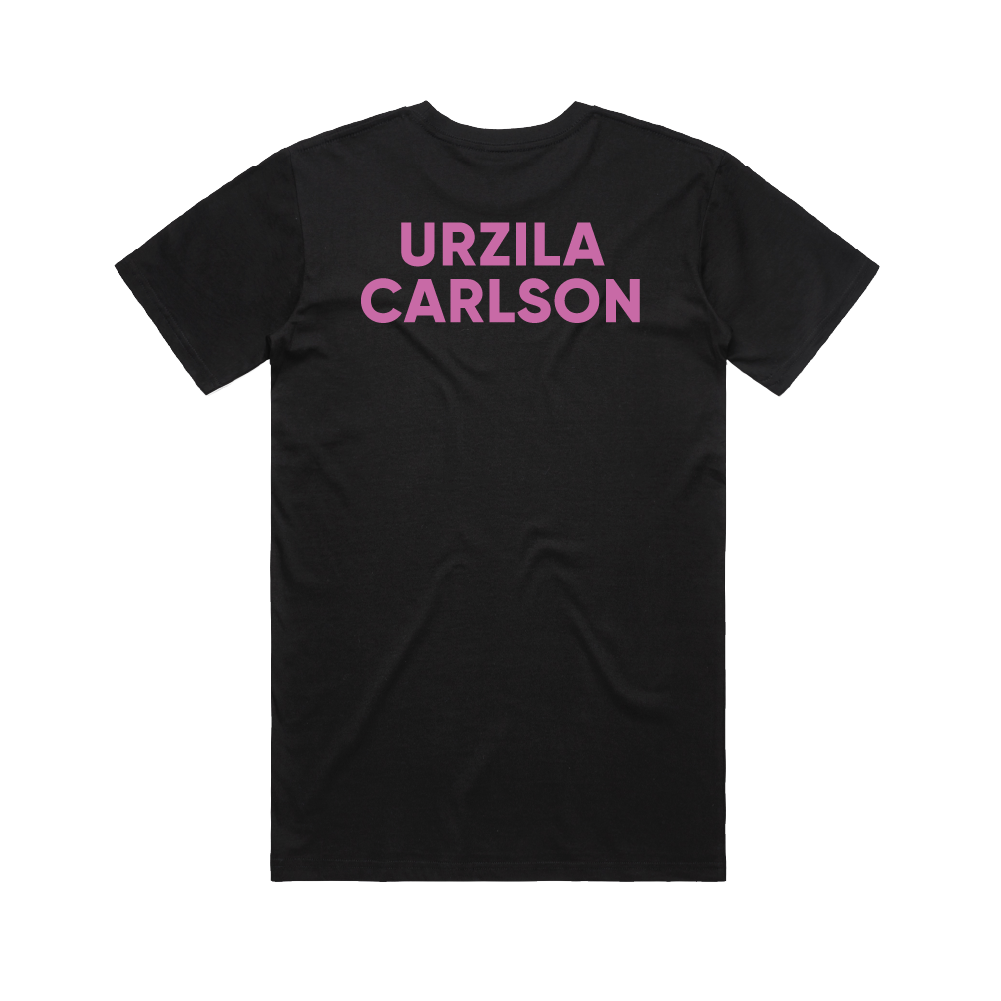 Urzila Carlson / Gay Agenda Black T-Shirt