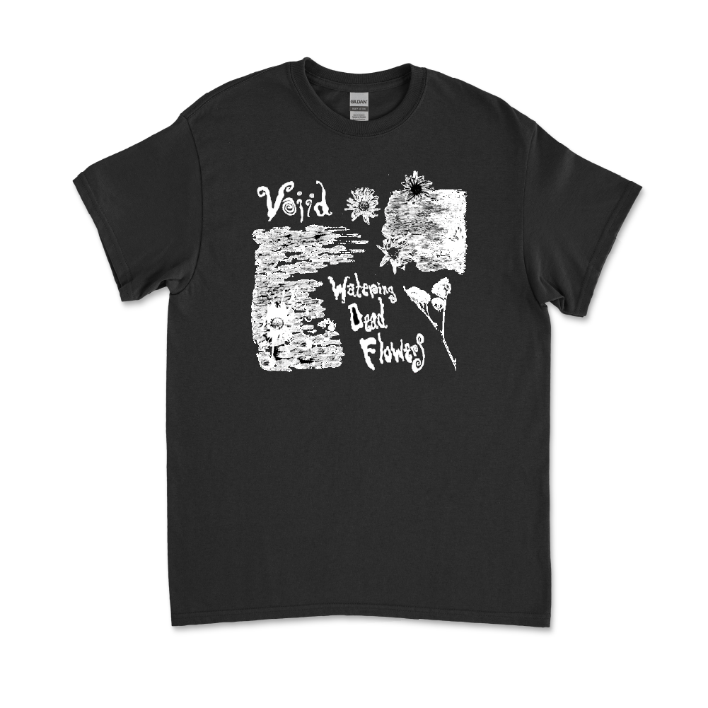 VOIID / Watering Dead Flowers Black T Shirt