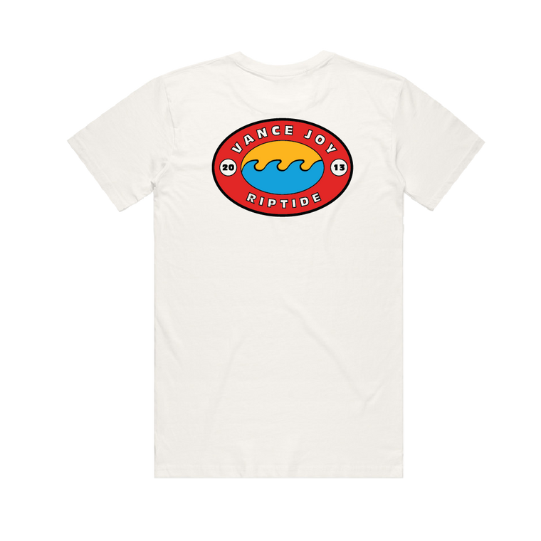 Vance Joy / Riptide Natural T-Shirt