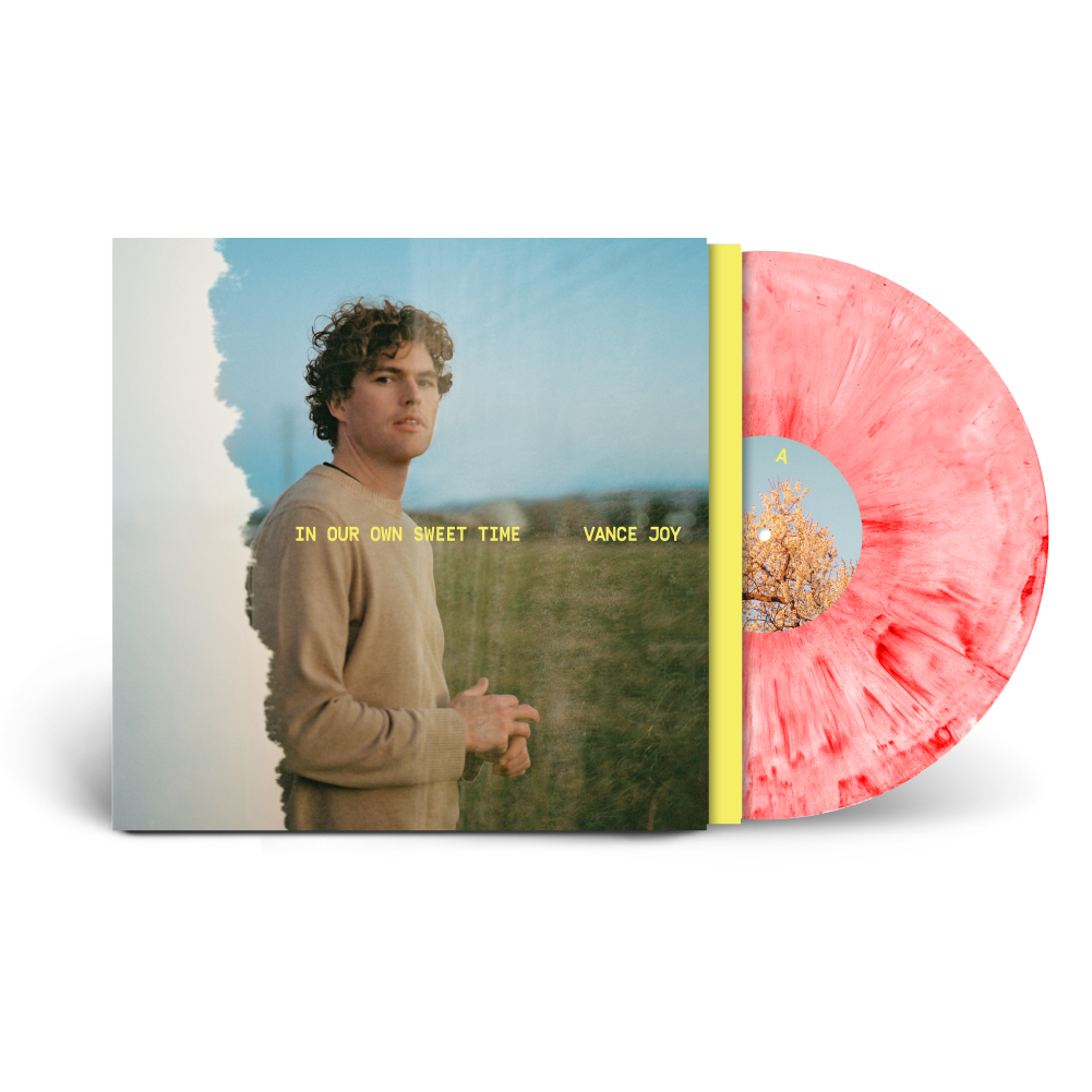 Vance Joy / In Our Own Sweet Time Red & White Marble Vinyl