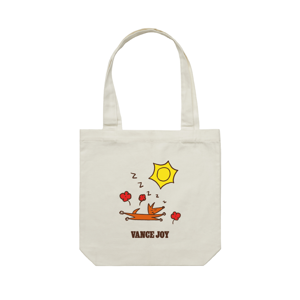 Vance Joy / Dog Cream Tote