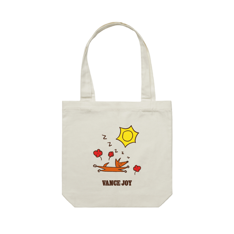 Vance Joy / Dog Cream Tote