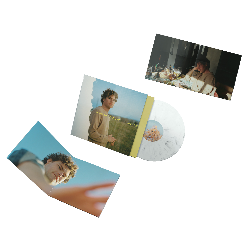 Vance Joy / In Our Own Sweet Time White & Silver Silver Marble Vinyl