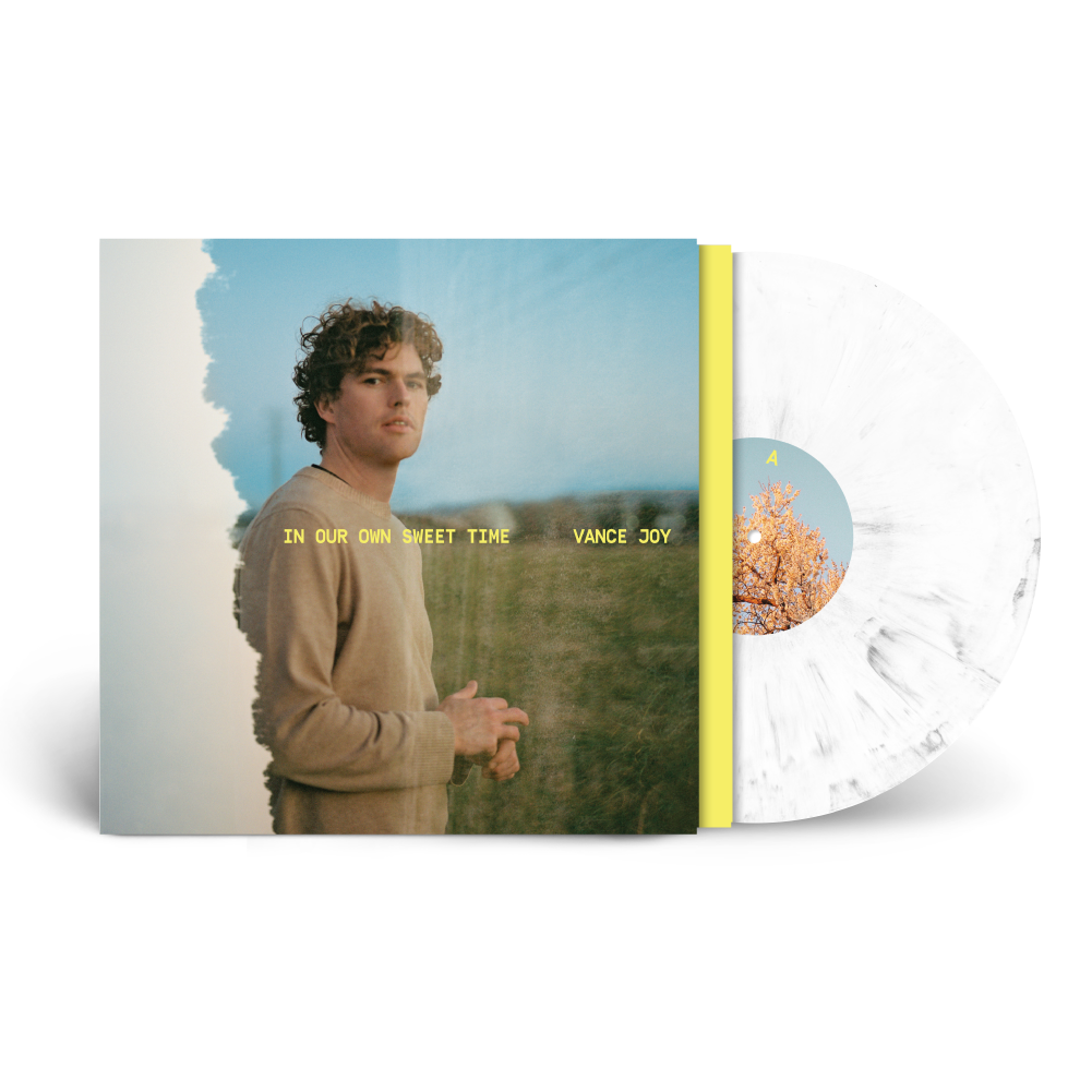 Vance Joy / In Our Own Sweet Time White & Silver Silver Marble Vinyl