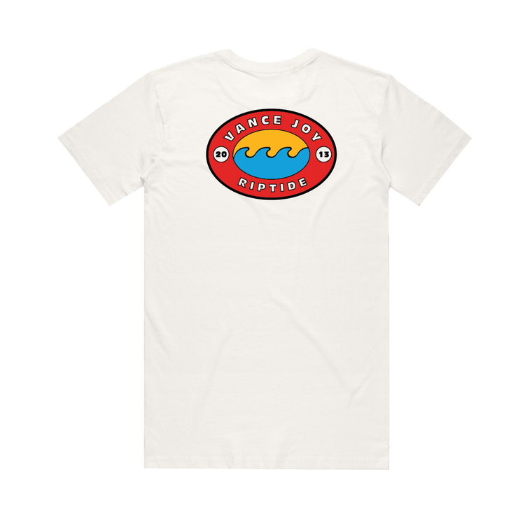 Vance Joy / Riptide Natural T-Shirt