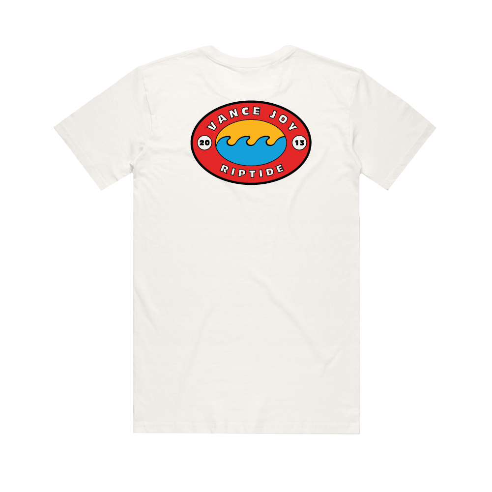 Vance Joy / Riptide Natural T-Shirt