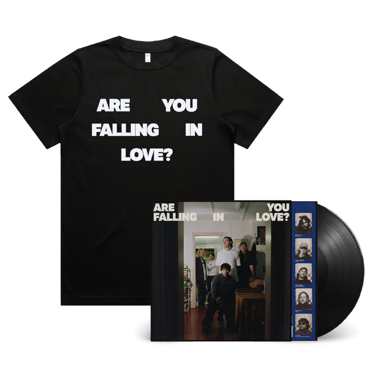 The Velvet Club / Are You Falling In Love? LP Black Vinyl & Black Crop Tee