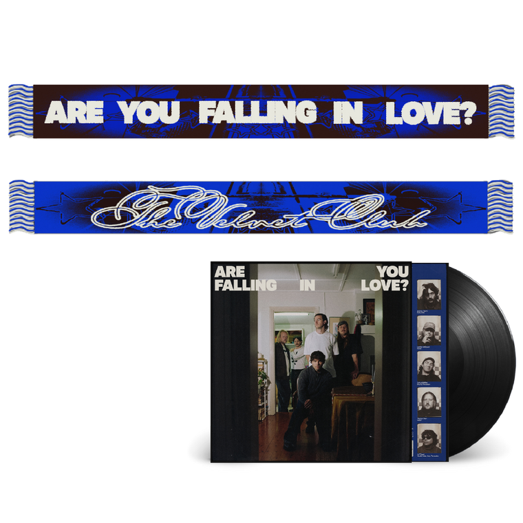 The Velvet Club / Are You Falling In Love? LP Black Vinyl & Scarf