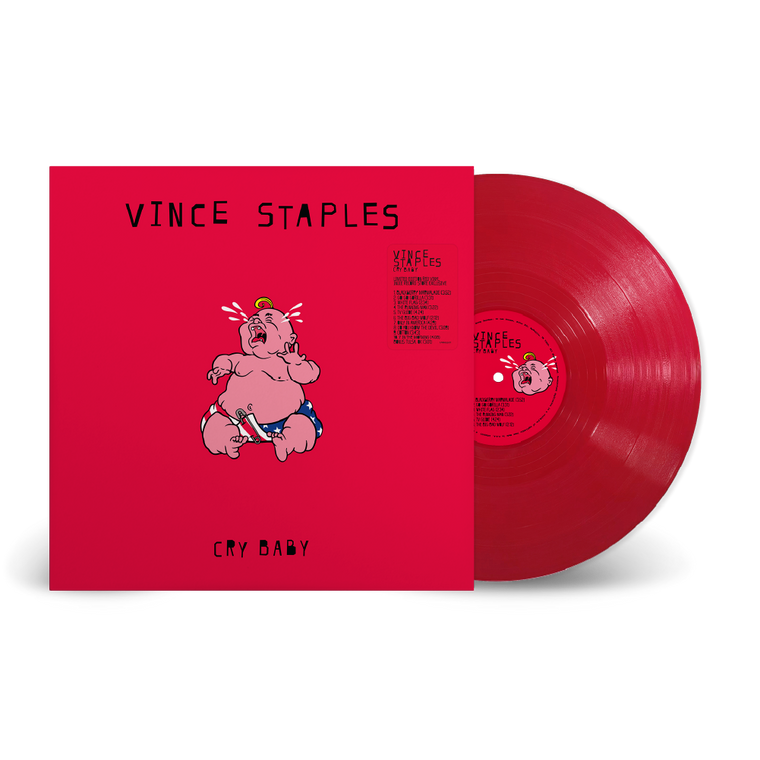 Vince Staples / Cry Baby LP Indie Exclusive Red Vinyl