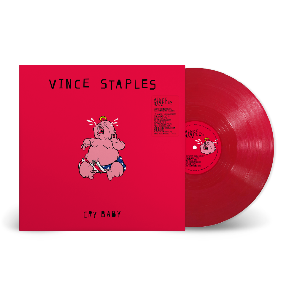 Vince Staples / Cry Baby LP Indie Exclusive Red Vinyl ***PREORDER***