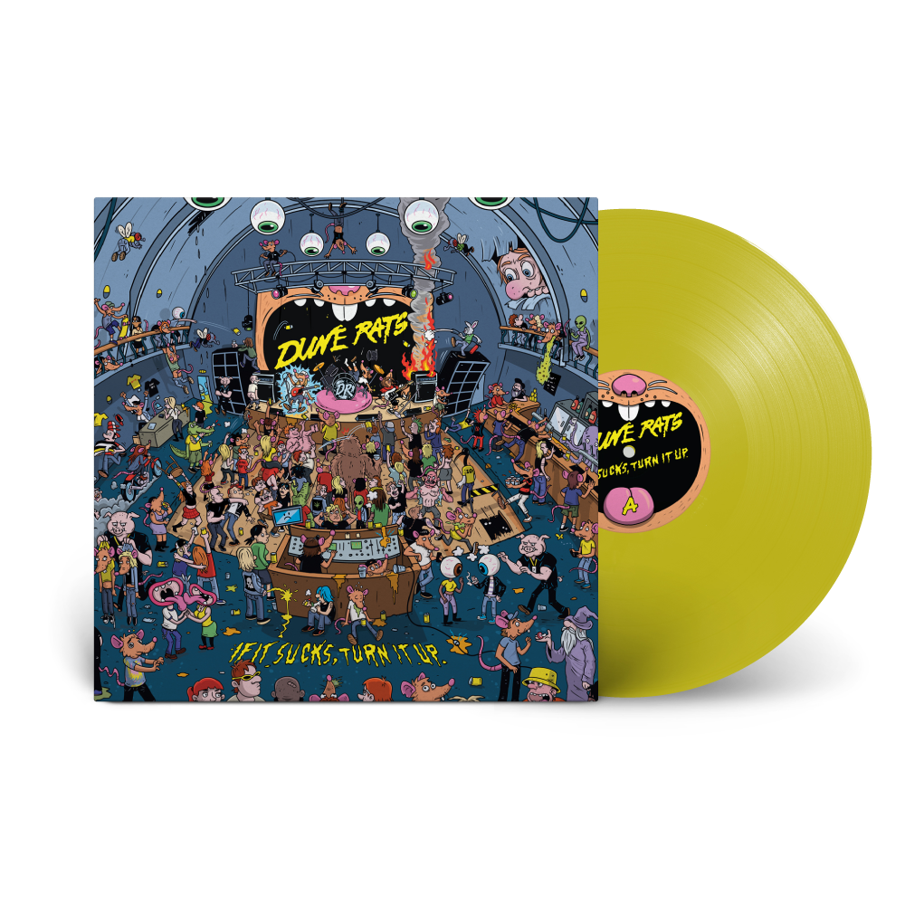 Dune Rats / If It Sucks, Turn It Up LP Opaque Lemon Vinyl