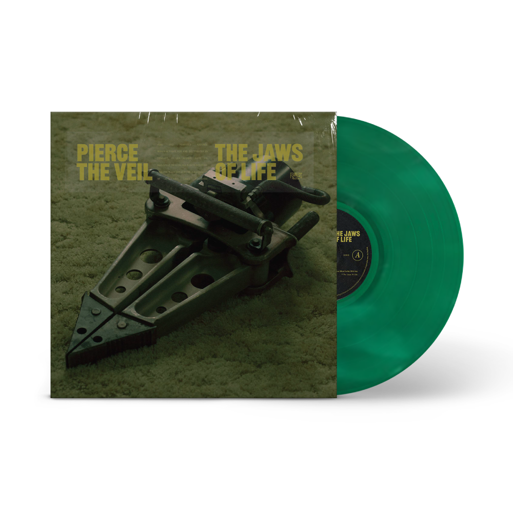 Pierce The Veil / The Jaws of Life LP Australian Exclusive Green Vinyl