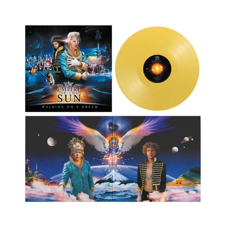 Empire Of The Sun / Walking On A Dream LP Mustard Yellow Vinyl ***PRE-ORDER***