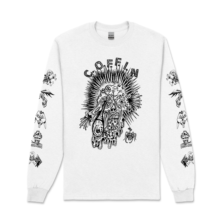 C.O.F.F.I.N / Yummihead White Longsleeve